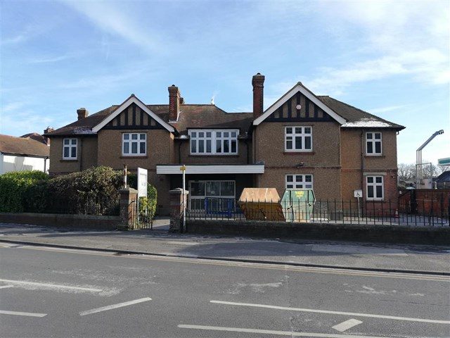 Front elevation of the former police station in Deal